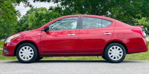 2019 Nissan Versa for sale at Palmer Auto Sales in Rosenberg TX