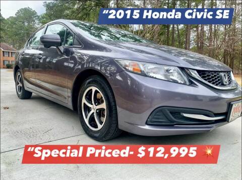 2015 Honda Civic for sale at Poole Automotive in Laurinburg NC