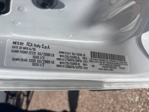2016 RAM ProMaster City SLT