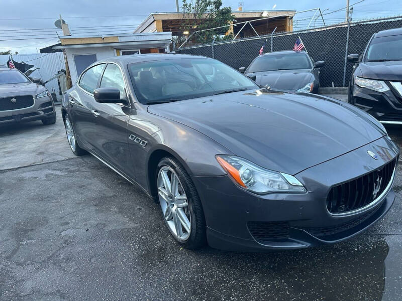 2016 Maserati Quattroporte for sale at A & A Autos Inc in Homestead FL