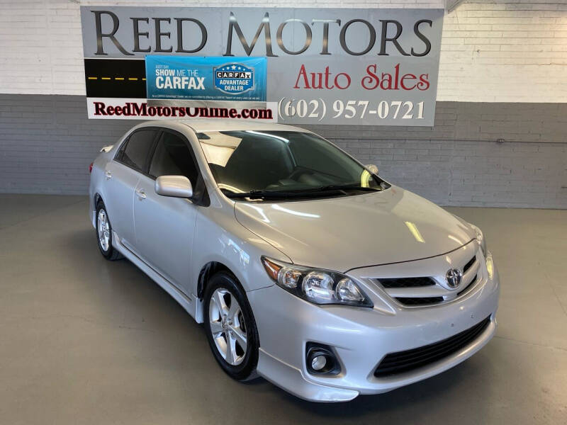 2013 Toyota Corolla for sale at REED MOTORS LLC in Phoenix AZ