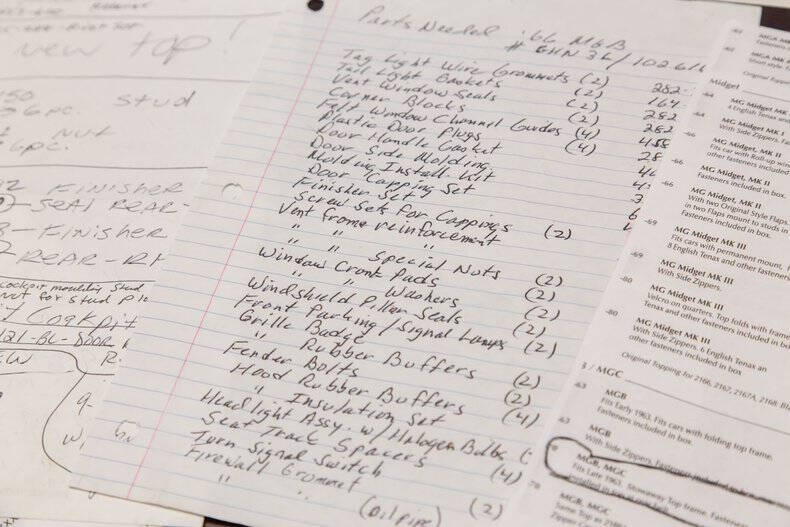 1967 MG RESTORED MG B