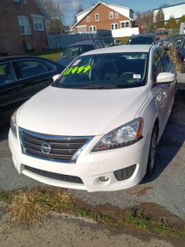 2013 Nissan Sentra for sale at BRAUNS AUTO SALES in Pottstown PA