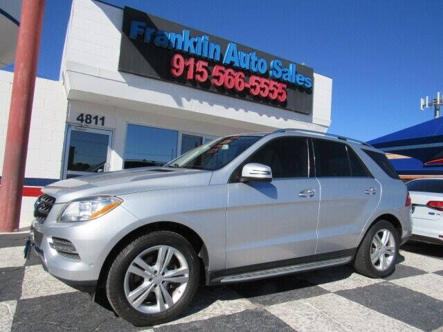 2013 Mercedes-Benz M-Class for sale at Franklin Auto Sales in El Paso TX