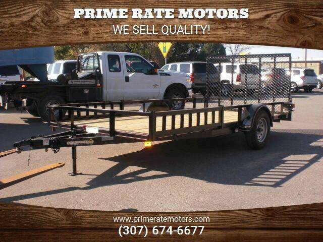 2022 Diamond-T 83" X 14FT UTILITY TRAILER for sale at PRIME RATE MOTORS in Sheridan WY