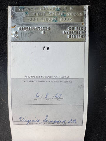 1967 Pontiac Firebird