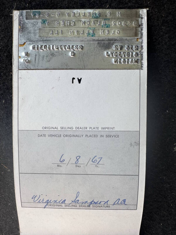 1967 Pontiac Firebird