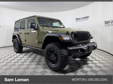 2025 Jeep Wrangler for sale at Sam Leman CDJRF Morton in Morton IL