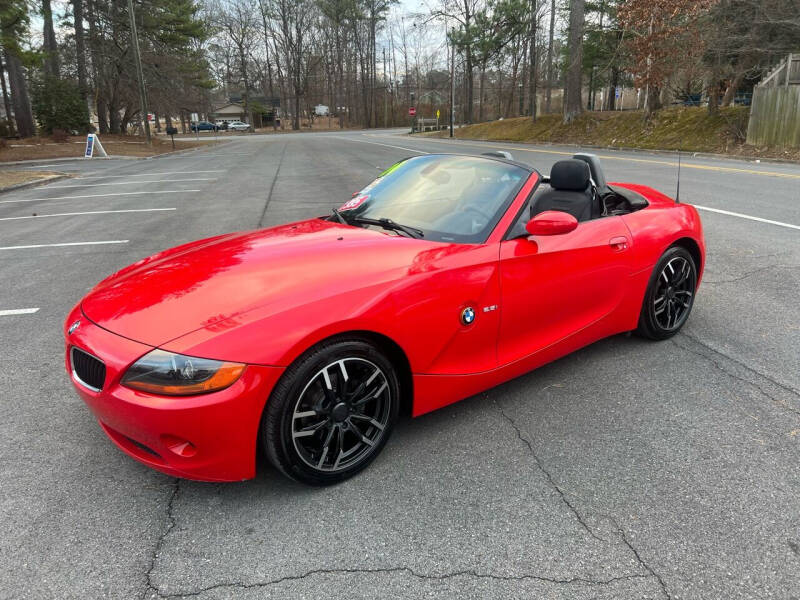 2004 BMW Z4 for sale at Global Imports of Dalton LLC in Dalton GA