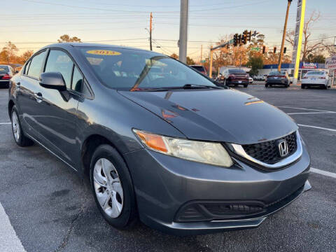 2013 Honda Civic for sale at Maluda Auto Sales in Valdosta GA