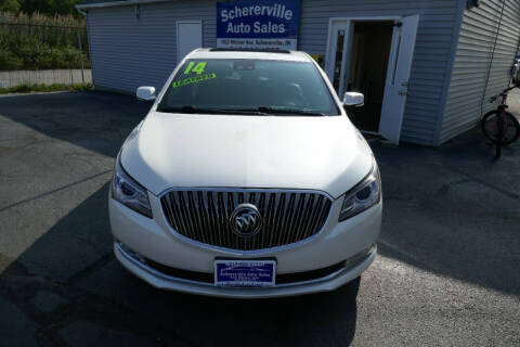 2014 Buick LaCrosse for sale at SCHERERVILLE AUTO SALES in Schererville IN