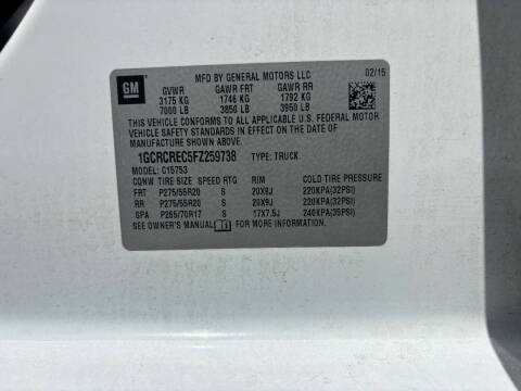 2015 Chevrolet Silverado 1500 LT