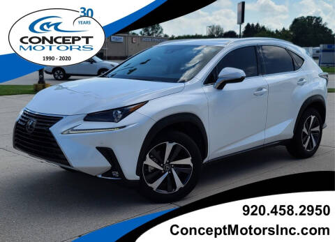 2020 Lexus NX 300 for sale at CONCEPT MOTORS INC in Sheboygan WI