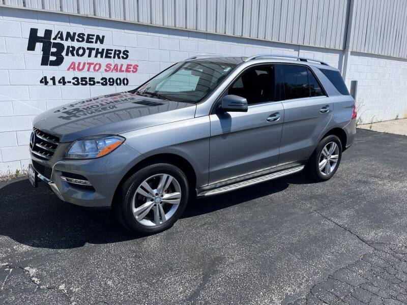 2014 Mercedes-Benz M-Class for sale at HANSEN BROTHERS AUTO SALES in Milwaukee WI