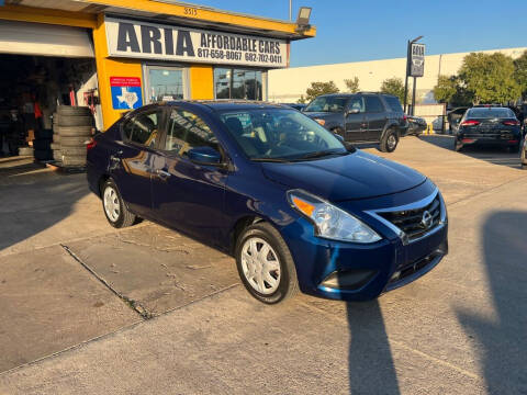 2018 Nissan Versa for sale at Aria Affordable Cars LLC in Arlington TX