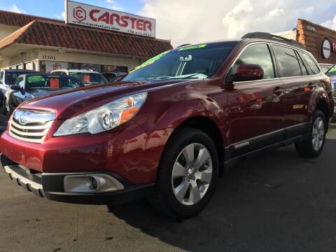2012 Subaru Outback for sale at CARSTER in Huntington Beach CA