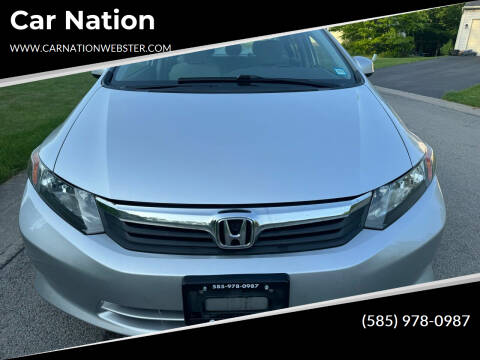 2012 Honda Civic for sale at Car Nation in Webster NY