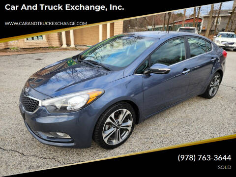 2015 Kia Forte for sale at Car and Truck Exchange, Inc. in Rowley MA