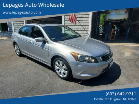 2010 Honda Accord for sale at Lepages Auto Wholesale in Kingston NH