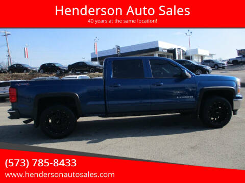 2015 Chevrolet Silverado 1500 for sale at Henderson Auto Sales in Poplar Bluff MO