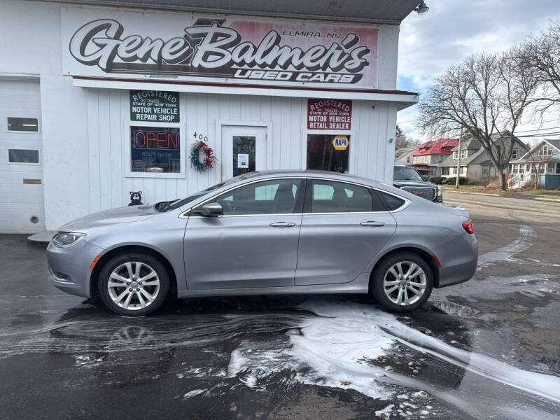 2016 Chrysler 200 for sale at Gene Balmers Used Cars in Elmira NY