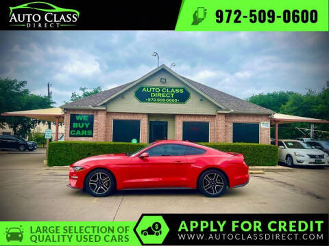 2020 Ford Mustang for sale at Auto Class Direct in Plano TX