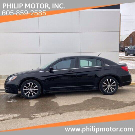 2013 Chrysler 200 for sale at Philip Motor Inc in Philip SD