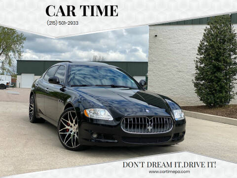 2009 Maserati Quattroporte for sale at Car Time in Philadelphia PA