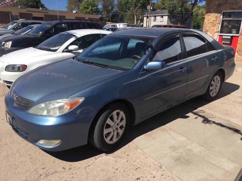2003 Toyota Camry for sale at PYRAMID MOTORS AUTO SALES in Florence CO