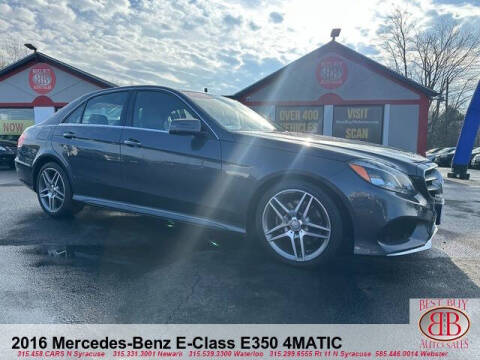 2016 Mercedes-Benz E-Class