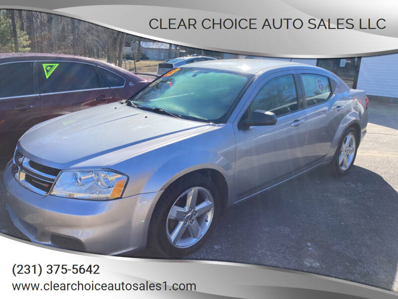 2013 Dodge Avenger for sale at Clear Choice Auto Sales LLC in Twin Lake MI