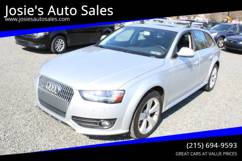 2013 Audi Allroad for sale at Josie's Auto Sales in Gilbertsville PA