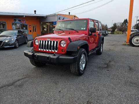 2010 Jeep Wrangler Unlimited for sale at Lehigh Valley Truck n Auto LLC. in Schnecksville PA