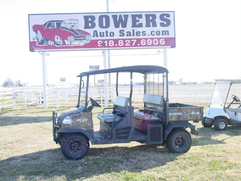 2013 Kubota RTV 1140CPX 4X4 for sale at BOWERS AUTO SALES in Mounds OK