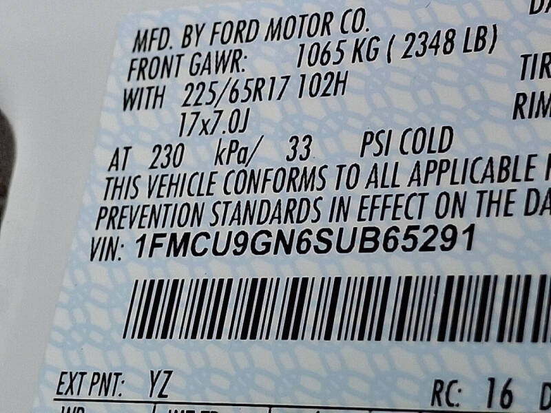 2025 Ford Escape Active