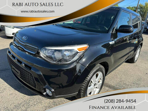 2018 Kia Soul for sale at RABI AUTO SALES LLC in Garden City ID