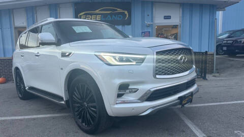 2019 Infiniti QX80 for sale at Freeland LLC in Waukesha WI