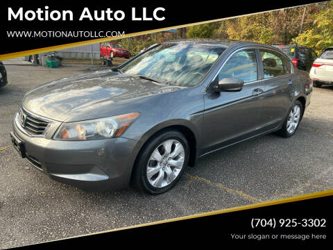 2009 Honda Accord for sale at Motion Auto LLC in Kannapolis NC