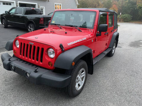 2010 Jeep Wrangler Unlimited for sale at SODA MOTORS AUTO SALES LLC in Newport RI