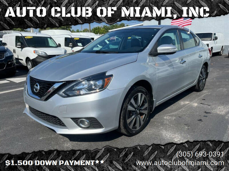 2016 Nissan Sentra for sale at AUTO CLUB OF MIAMI, INC in Miami FL