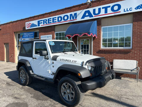2013 Jeep Wrangler for sale at FREEDOM AUTO LLC in Wilkesboro NC