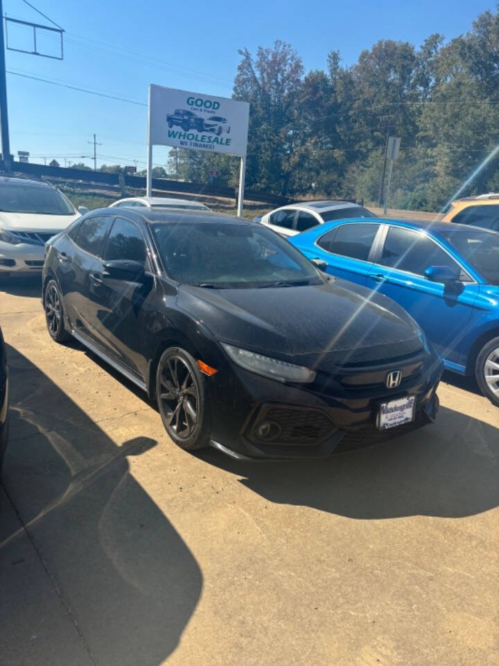 2018 Honda Civic for sale at Good Cars and Trucks Wholesale, LLC in Crystal Springs, MS