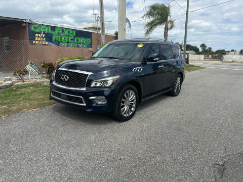 2015 Infiniti QX80 for sale at Galaxy Motors Inc in Melbourne FL