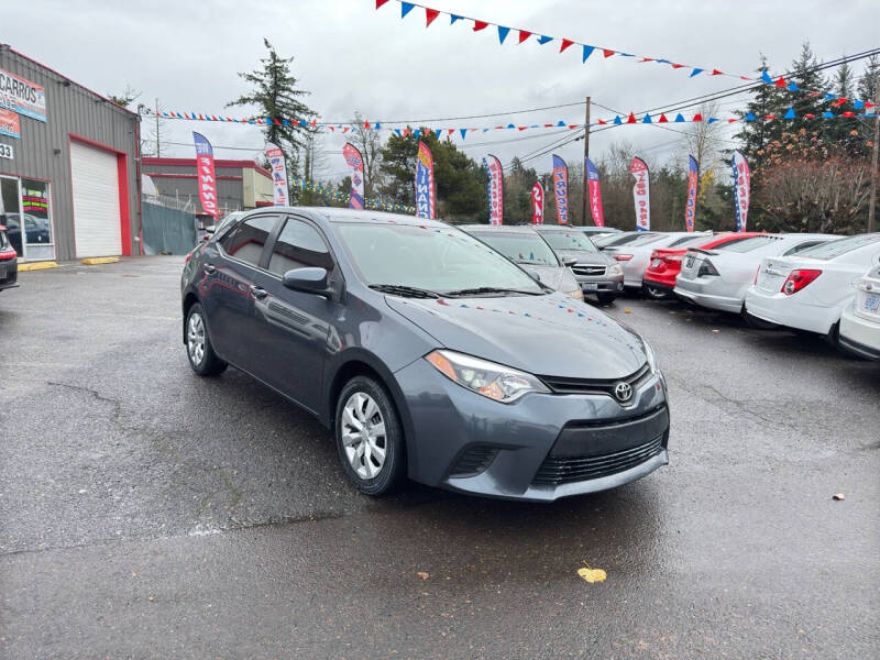 2014 Toyota Corolla for sale at Cost Less Auto Sales LLC in Portland OR