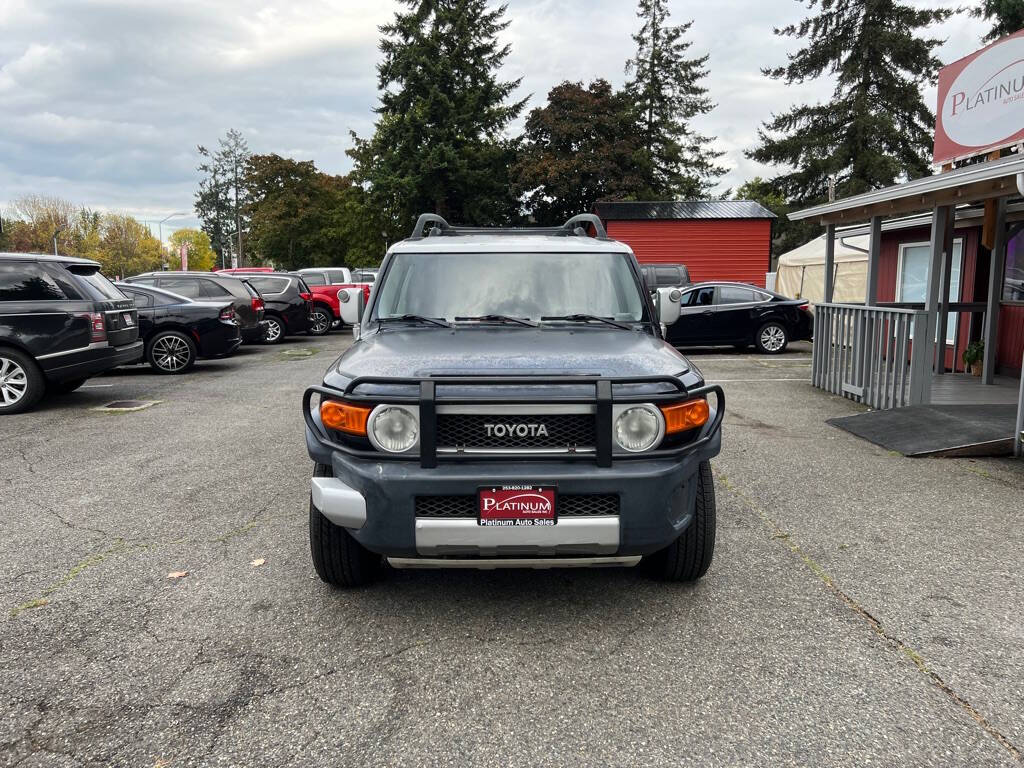 2007 Toyota FJ Cruiser for sale at PLATINUM AUTO SALES INC in Lacey, WA