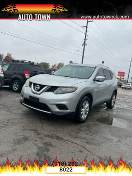 2015 Nissan Rogue for sale at Auto Town in Tulsa OK