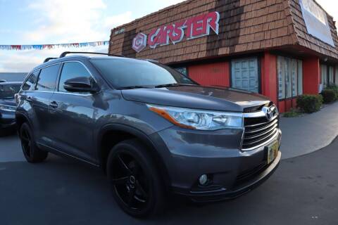 2015 Toyota Highlander for sale at CARSTER in Huntington Beach CA