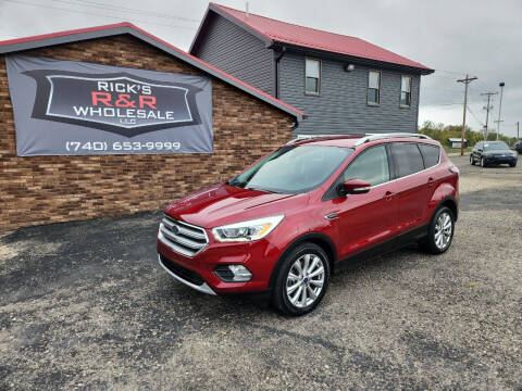 2017 Ford Escape for sale at Rick's R & R Wholesale, LLC in Lancaster OH
