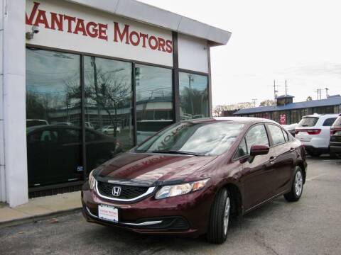 2014 Honda Civic for sale at Vantage Motors LLC in Raytown MO