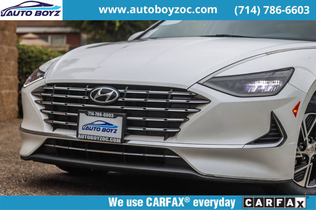 2021 Hyundai SONATA Hybrid for sale at Auto Boyz in Garden Grove, CA